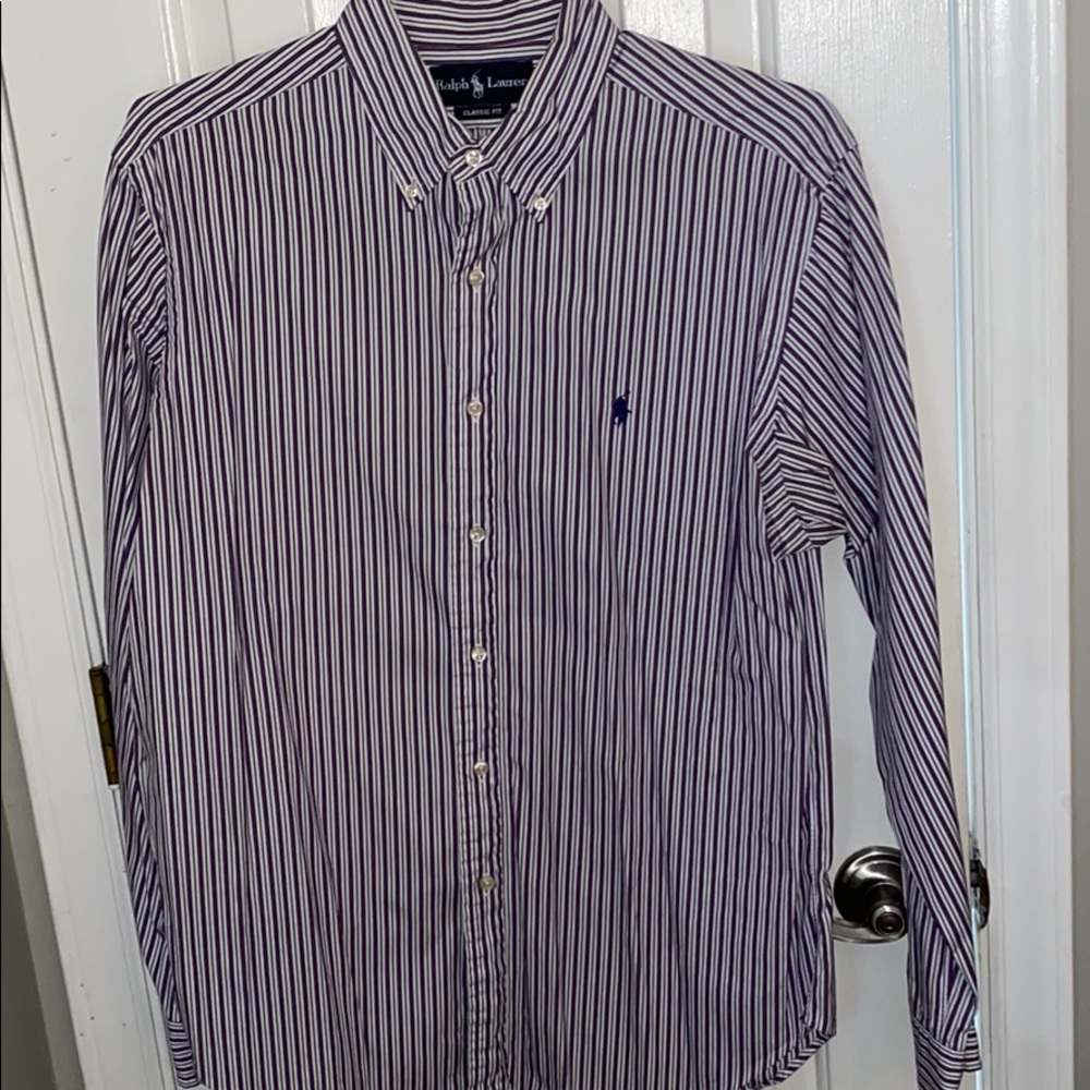 Polo button down dress shirt